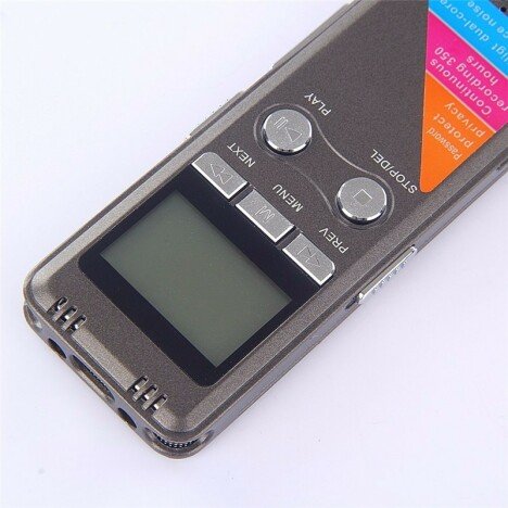 Microfon Spion Reportofon Profesional iUni REP01, 32Gb, MP3 Player